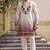 Lavender cotton diamond work kurta pajama