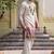 Lavender cotton diamond work kurta pajama