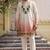 Peach cotton diamond work kurta pajama