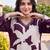 women floral printed regular kurta with patiala