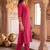 women regular thread work kurta with trousers