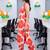 women floral printed regular cotton kurta with trousers
