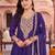 women ethnic motifs embroidered regular thread work kurta with patiala & with dupatta