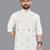 Off white linen hand woven kurta