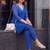 women leheriya dyed regular thread work kurti with trousers