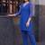 women leheriya dyed regular thread work kurti with trousers