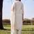 women floral embroidered regular thread work kurta with trousers & with dupatta