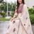 women ethnic motifs embroidered empire thread work kurta with trousers & with dupatta