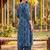 women ethnic motifs printed regular cotton kurta with patiala & with dupatta