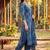 women ethnic motifs printed regular cotton kurta with patiala & with dupatta