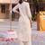 women ethnic motifs printed regular cotton kurta with palazzos