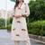 women animal printed regular cotton kurta with trousers