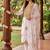 women ethnic motifs embroidered regular kurta with trousers & with dupatta