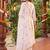 women ethnic motifs embroidered regular kurta with trousers & with dupatta