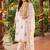 women ethnic motifs embroidered regular kurta with trousers & with dupatta