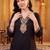 women regular thread work kurta with palazzos & with dupatta