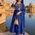 women ethnic motifs embroidered empire thread work kurta with trousers & with dupatta