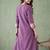 women ethnic motifs embroidered regular thread work kurta with trousers