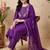 women ethnic motifs embroidered regular sequinned liva kurta with trousers & with dupatta