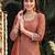 women ethnic motifs printed regular kurta with sharara & with dupatta