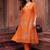 women ethnic motifs embroidered regular kurta with trousers