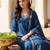 women ethnic motifs regular kurta with trousers & with dupatta