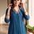 women ethnic motifs regular kurta with trousers & with dupatta