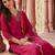 women ethnic motifs regular kurta with trousers & with dupatta
