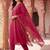 women ethnic motifs regular kurta with trousers & with dupatta