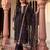 women floral embroidered regular thread work kurta with trousers & with dupatta