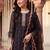 women floral embroidered regular thread work kurta with trousers & with dupatta