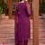 women ethnic motifs printed regular kurta with trousers & with dupatta