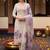 women floral embroidered regular thread work cotton kurta with trousers & with dupatta