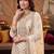 women ethnic motifs embroidered regular thread work kurta with sharara & with dupatta