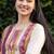 women ethnic motifs printed regular cotton kurta with trousers & with dupatta