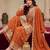 women ethnic motifs embroidered regular kurta with sharara & with dupatta