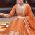 women ethnic motifs embroidered regular thread work kurta with sharara & with dupatta