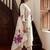 women floral printed regular kurta with trousers & with dupatta