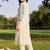 women printed regular kurta with trousers