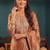 women ethnic motifs regular kurta with trousers & with dupatta