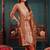 women ethnic motifs regular kurta with trousers & with dupatta