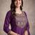 women ethnic motifs embroidered regular sequinned liva kurta with trousers & with dupatta
