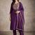 women ethnic motifs embroidered regular sequinned liva kurta with trousers & with dupatta