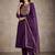 women ethnic motifs embroidered regular sequinned liva kurta with trousers & with dupatta