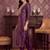 women ethnic motifs embroidered regular thread work kurta with trousers