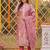 women ethnic motifs regular kurta with trousers & with dupatta