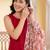 women floral regular cotton kurta with palazzos & with dupatta