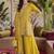 women ethnic motifs embroidered regular kurta with sharara & with dupatta