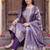 women ethnic motifs regular kurta with trousers & with dupatta