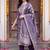 women ethnic motifs regular kurta with trousers & with dupatta